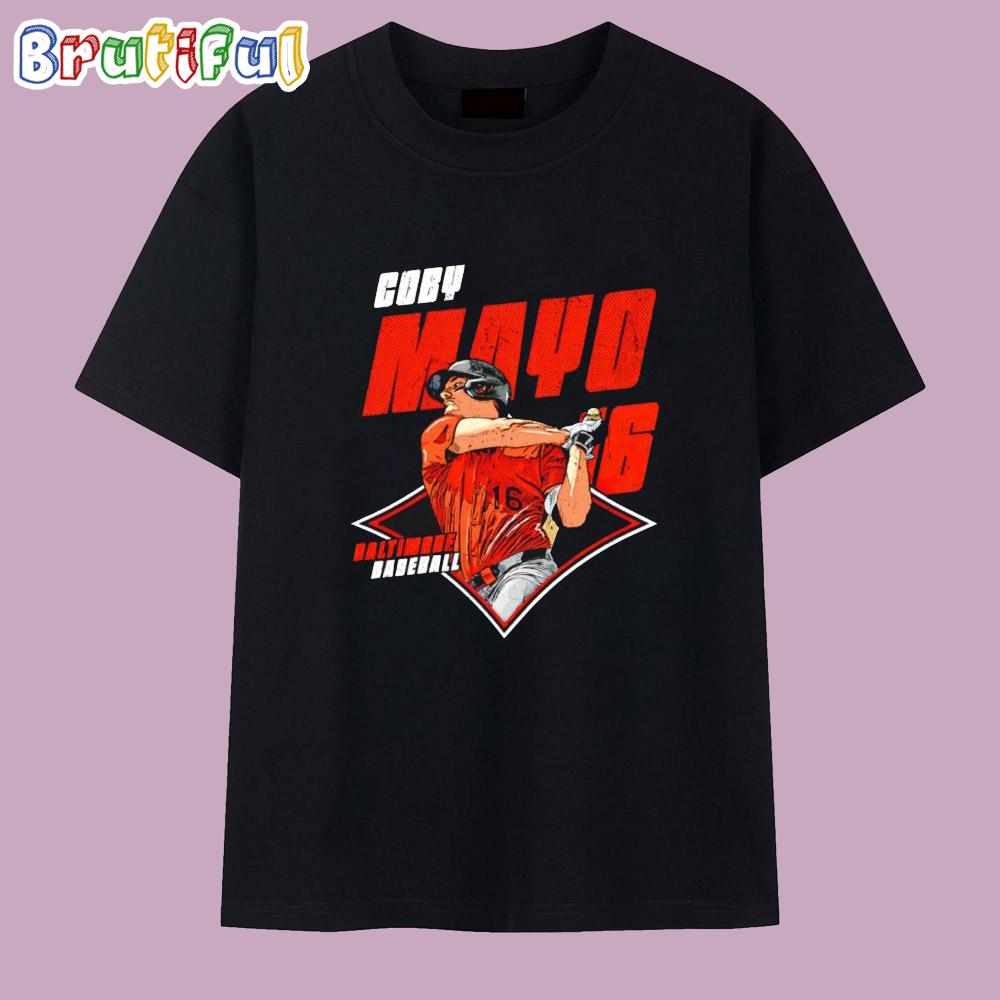 Coby Mayo Baltimore Orioles Diamond T Shirt
