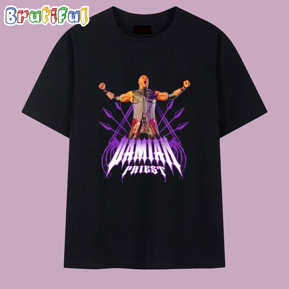 Damian Priest Superstar Name WWE T Shirt
