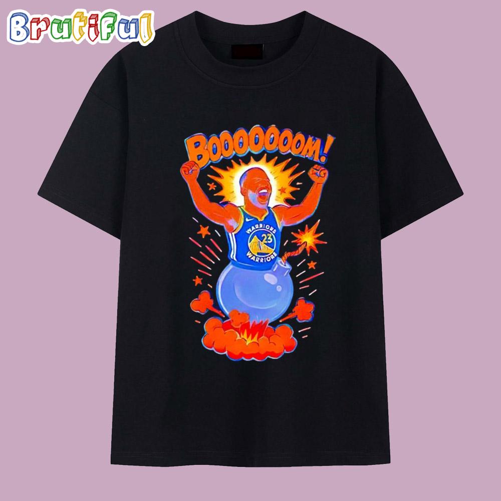 Draymond Green Boooom Golden State Warriors T Shirt