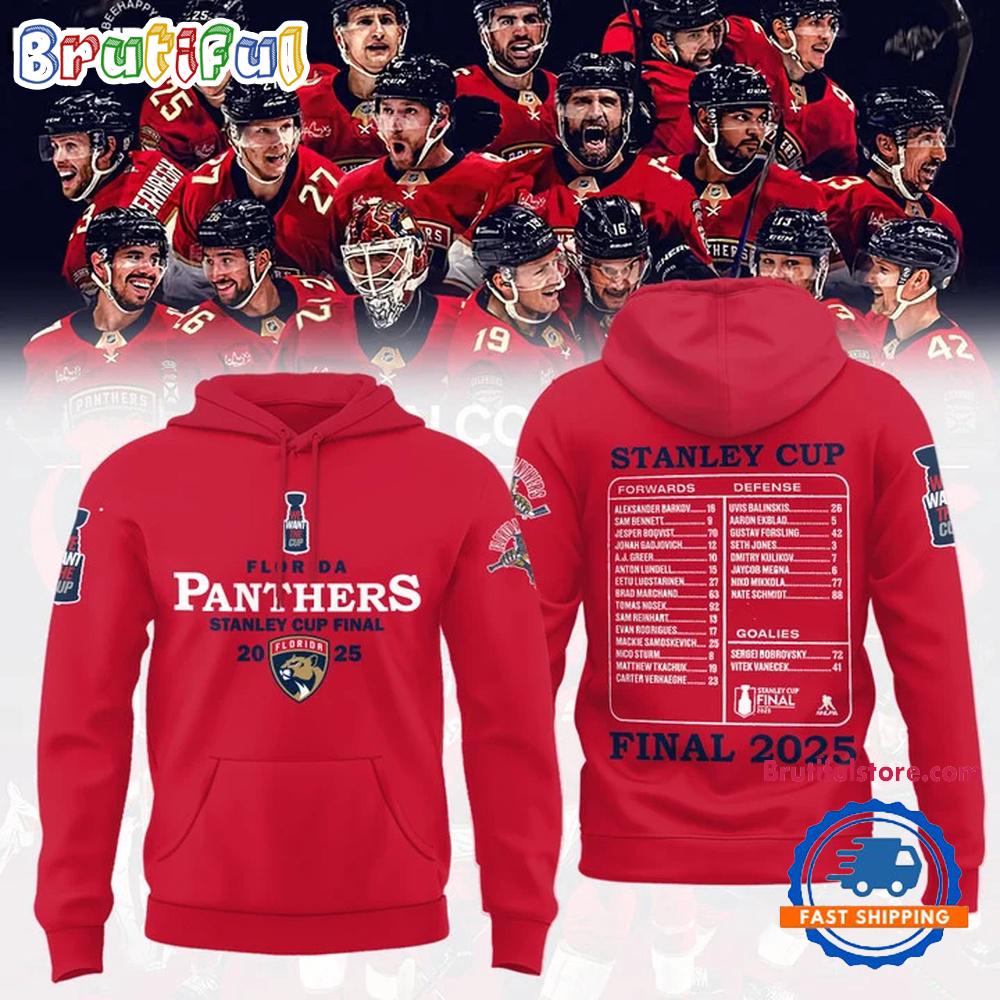 FLORIDA PANTHERS 2025 Eastern Conference Champions Final Hoodie Shirt