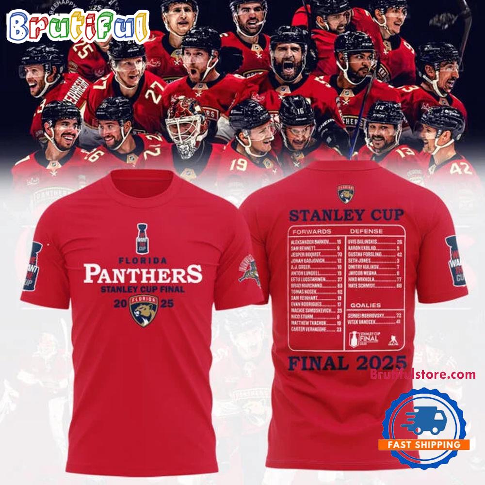 FLORIDA PANTHERS 2025 Eastern Conference Champions Final T Shirt