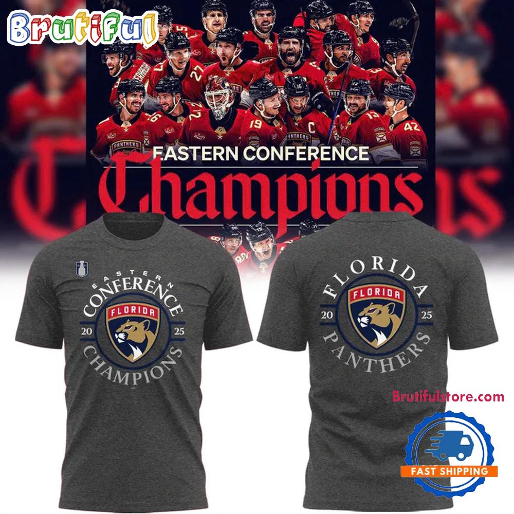 Florida Panthers Special Edition 2025 Eastern Conference Champs T Shirt