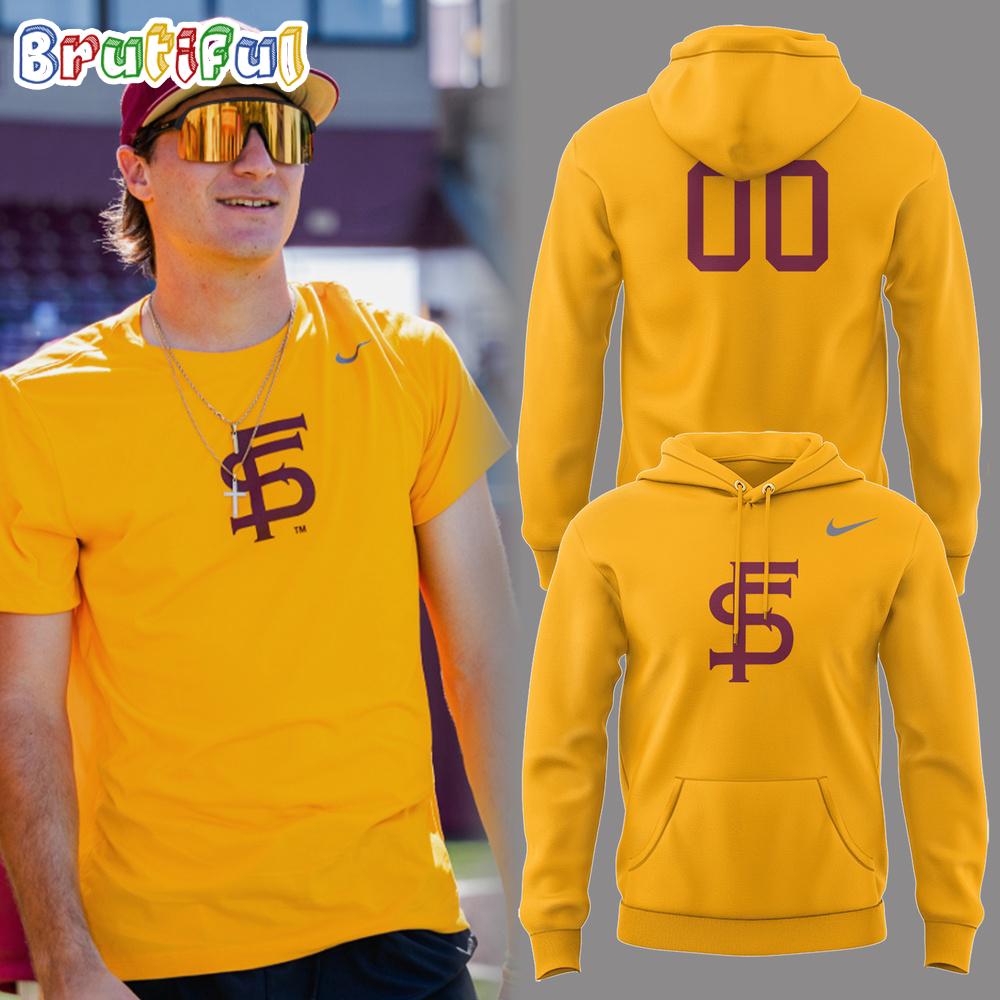 Florida State Seminoles Baseball ThrowBack 2025 Personalized Hoodie