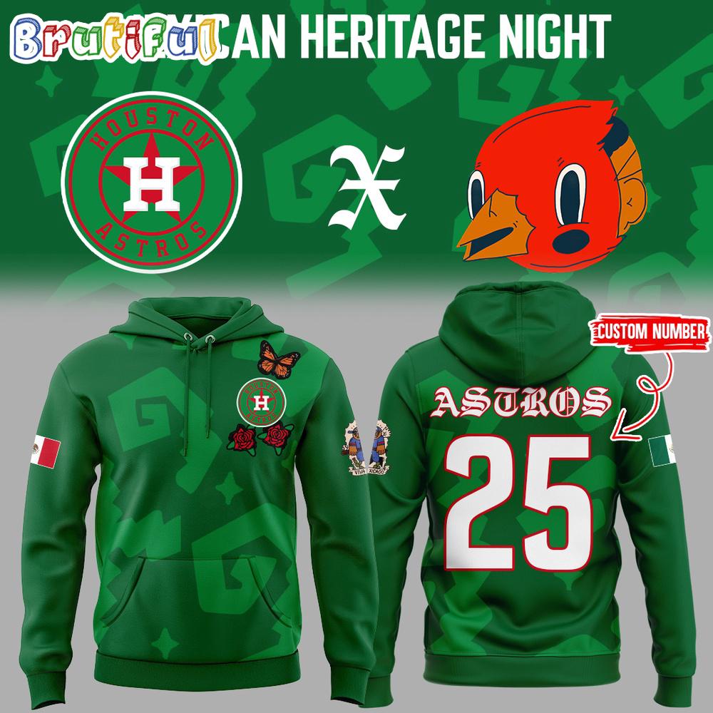 Houston Astros Mexican Heritage Night 2025 Hoodie Shirt