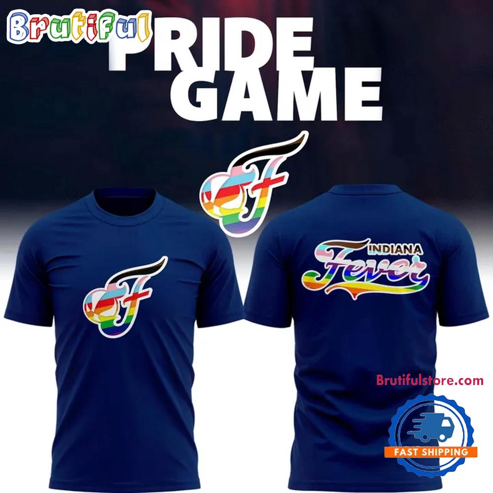 Indiana Fever 2025 Special Edition Pride Night T Shirt