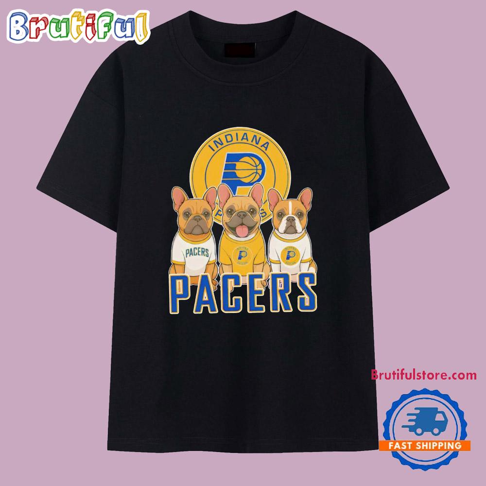 Indiana Pacers Bulldogs Logo 2025 T Shirt