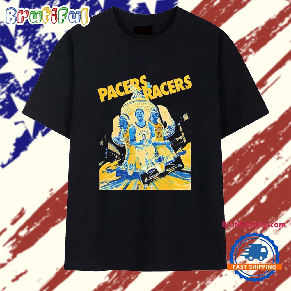 Indiana Pacers Pacers And Racers T Shirt