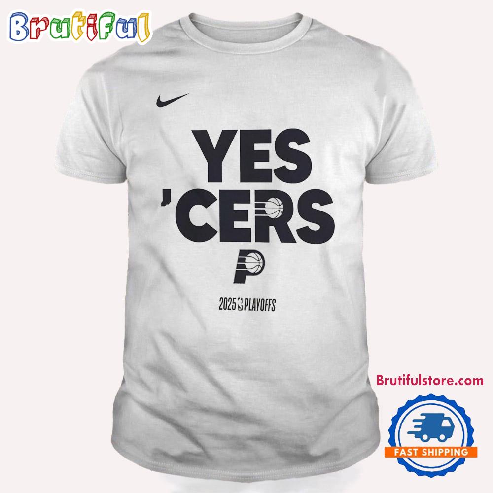 Indiana Pacers Yes ‘Cers 2024-25 NBA Playoffs T Shirt