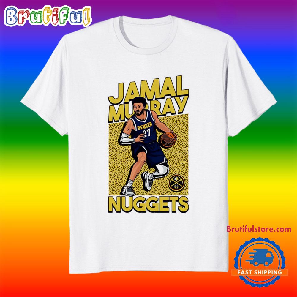 Jamal Murray In Action Denver Nuggets T Shirt