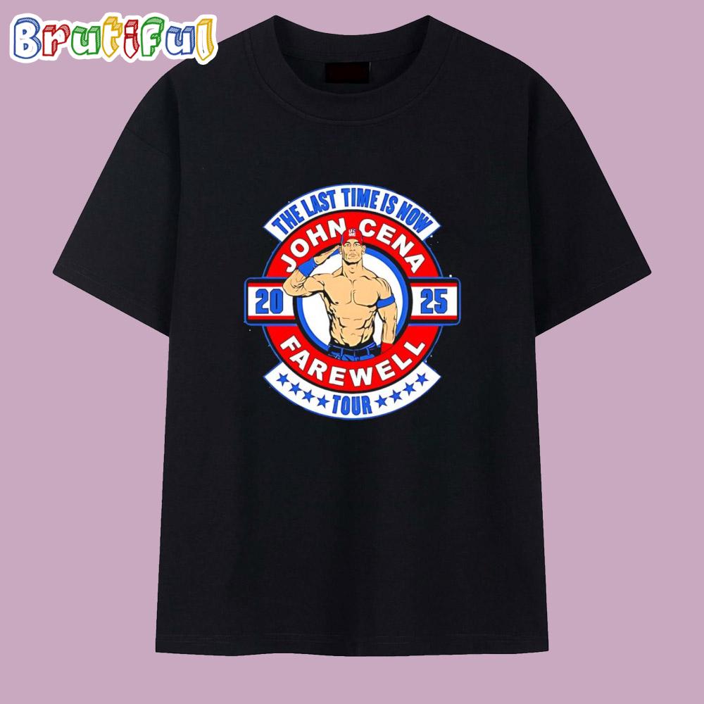 John Cena Farewell Tour 2025 the Last Time is Now T Shirt
