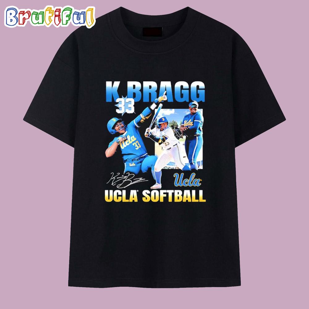 Kaniya Bragg Ucla Softball Baseball Caricature T Shirt