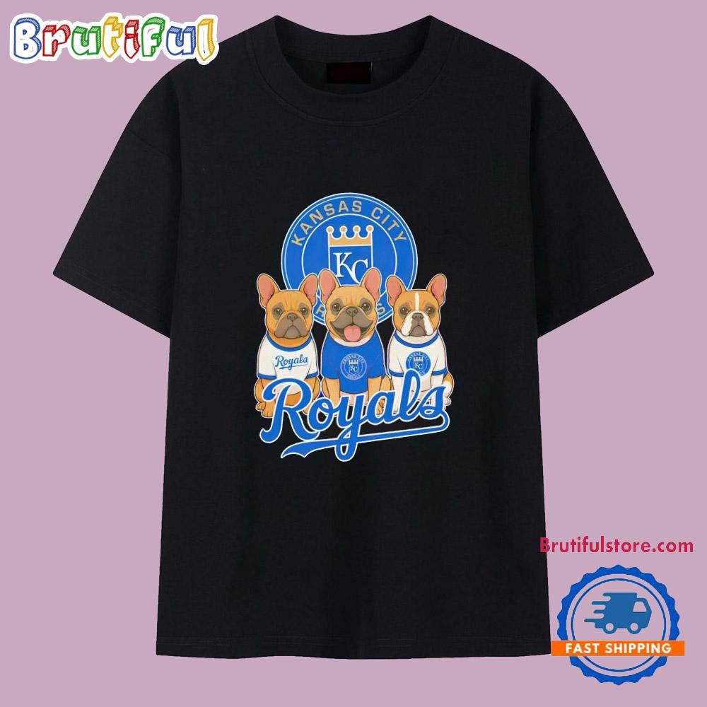 Kansas City Royals Bulldogs Logo 2025 T Shirt