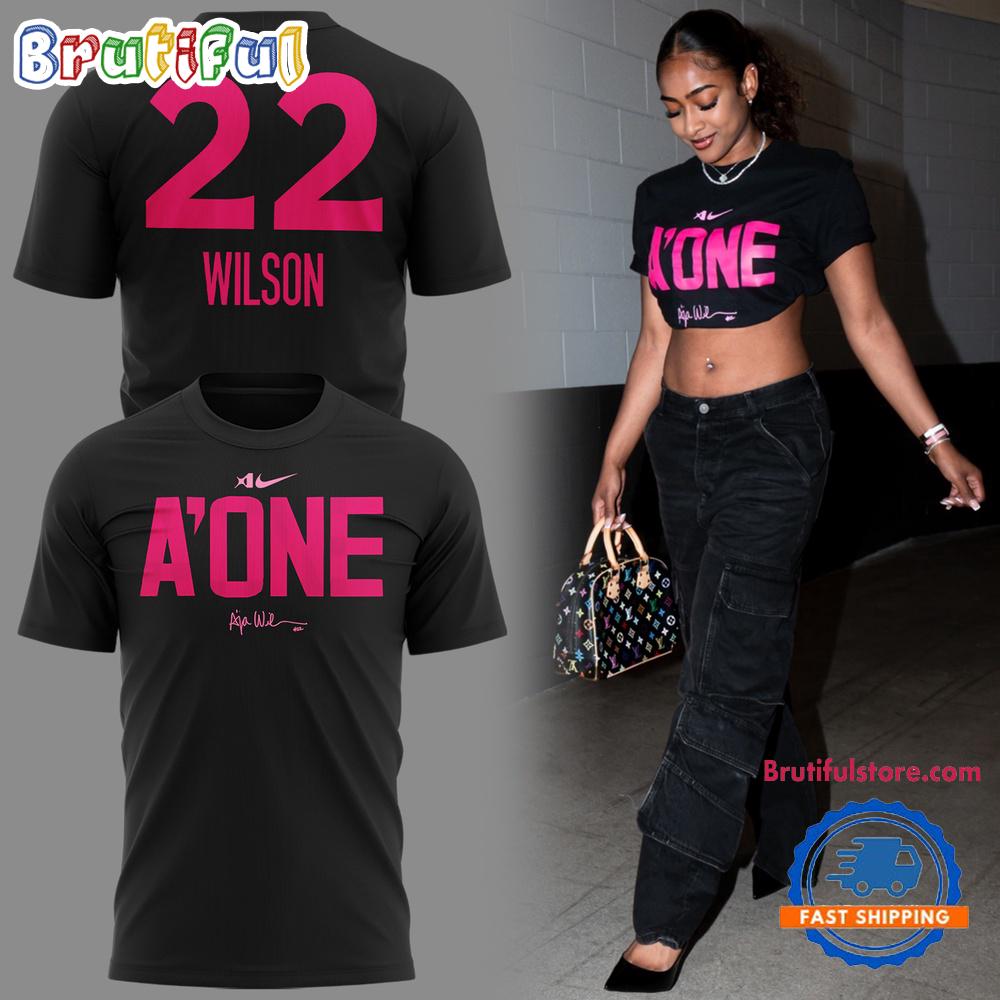Las Vegas Aces WNBA A’ja Wilson Aces A’One 2025 3D Printed T Shirt