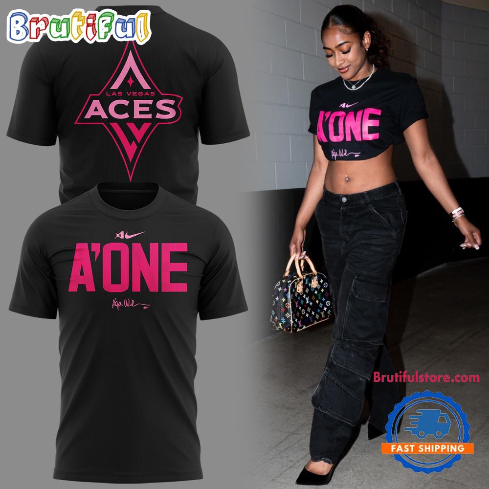 Las Vegas Aces WNBA A’ja Wilson Aces A’One 2025 T Shirt