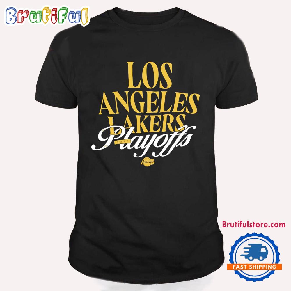 Los Angeles Lakers 2025 NBA Playoffs T Shirt