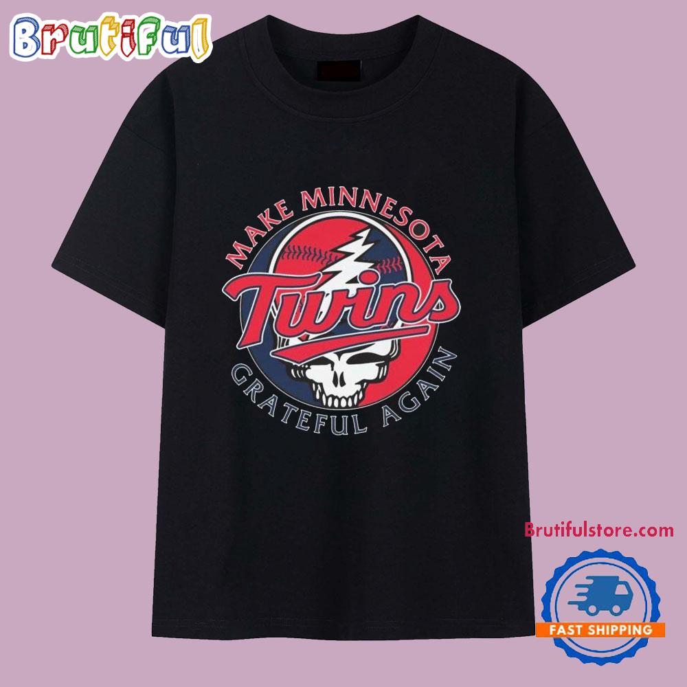 Make Minnesota Twins Grateful Dead Again 2025 T Shirt
