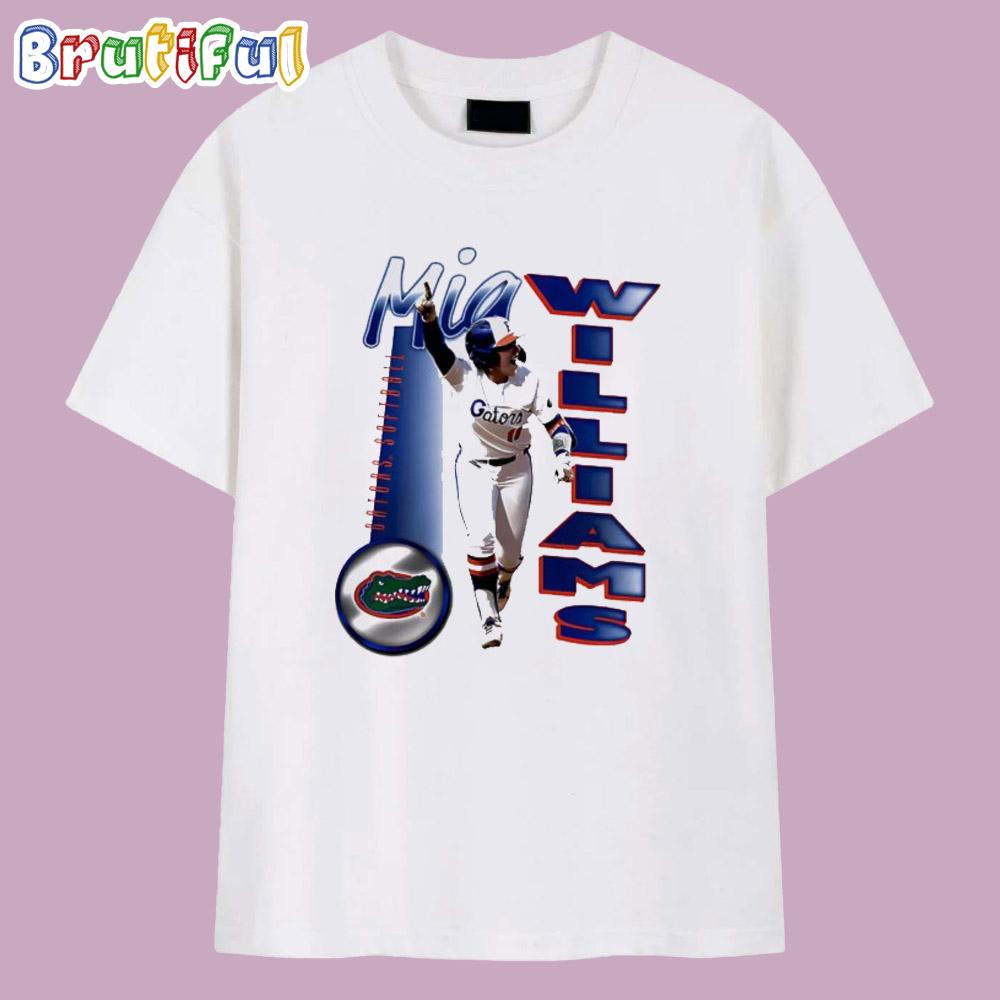 Mia Williams Florida Gators Illustrated T Shirt
