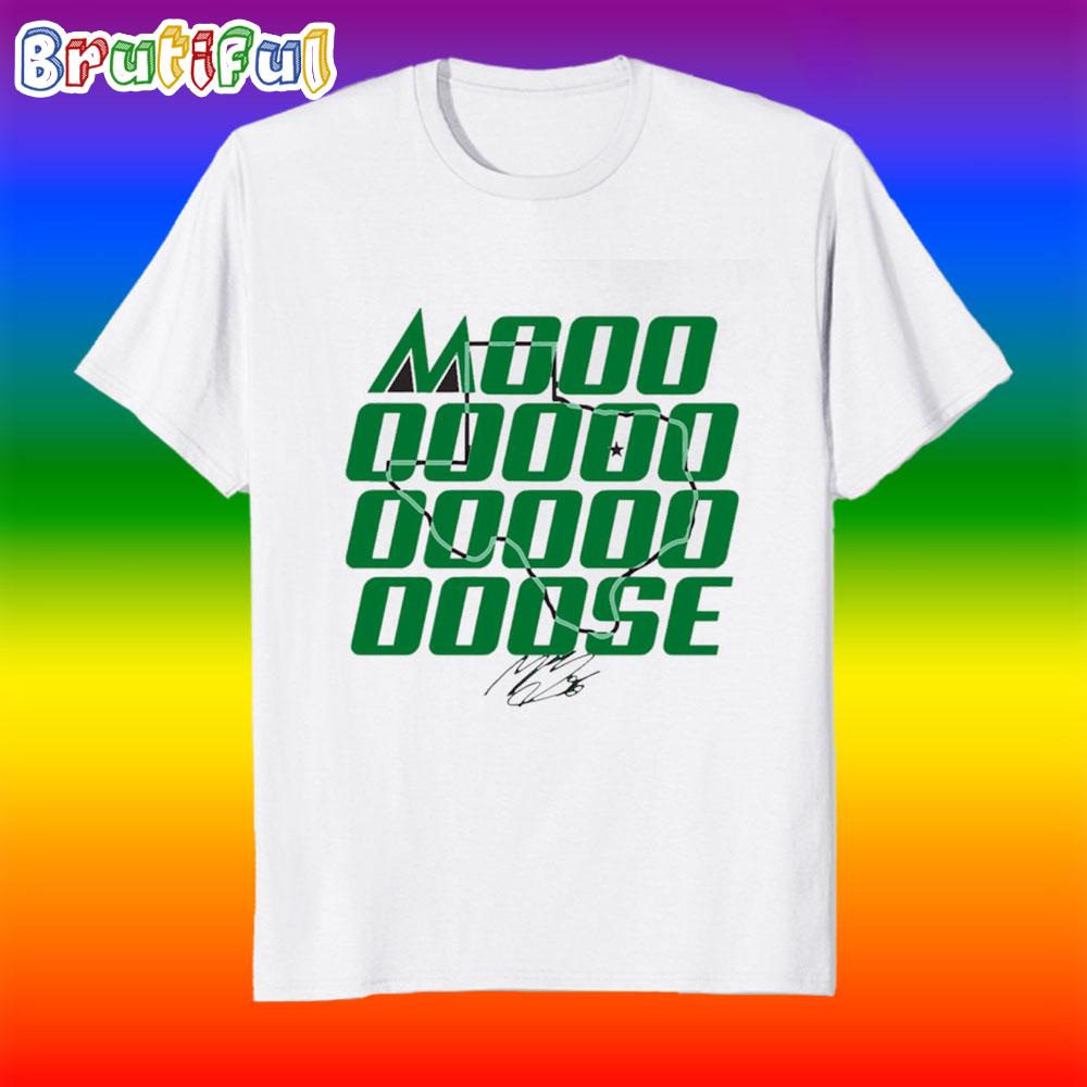 Mikko Rantanen Moooooooose Dallas Stars Signature T Shirt