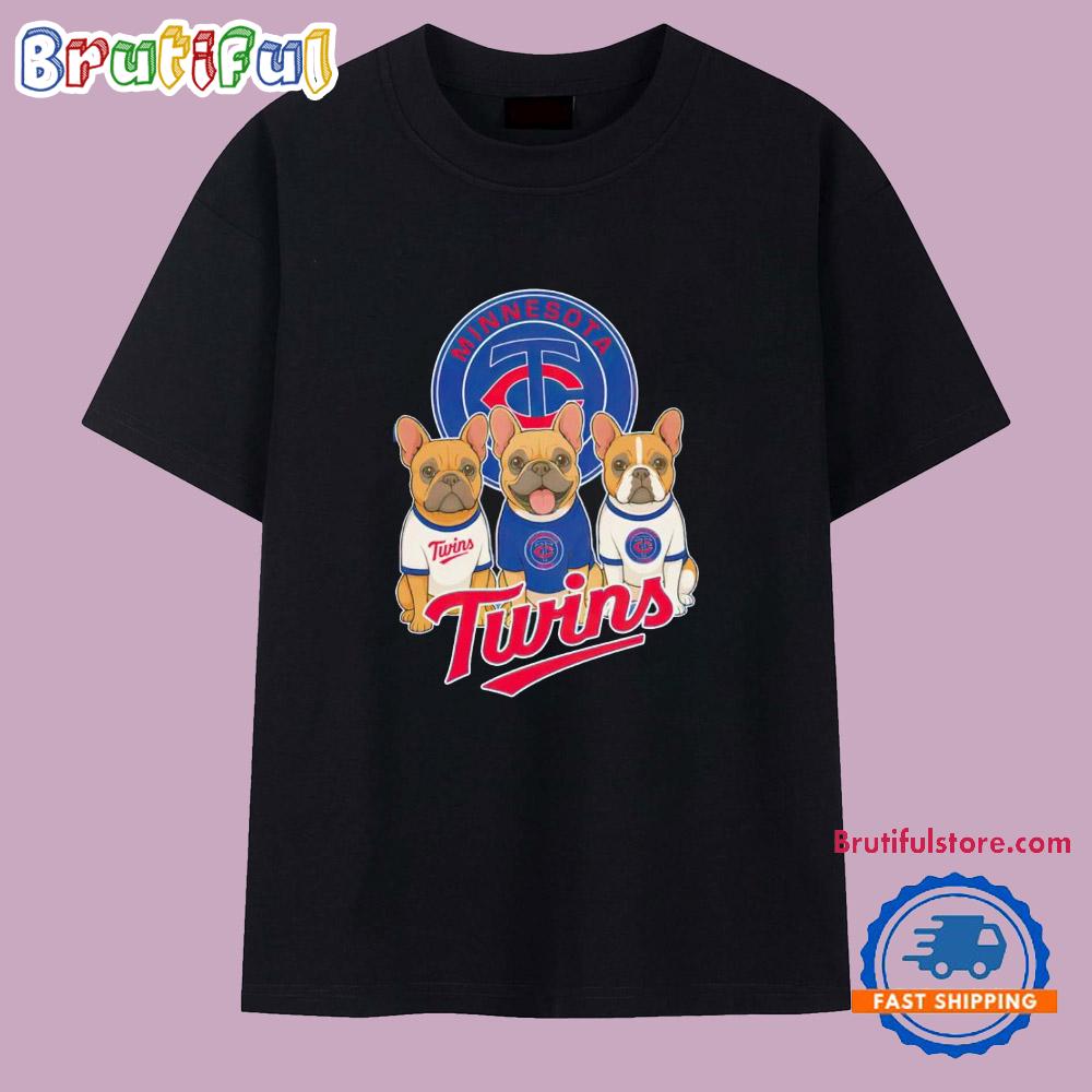 Minnesota Twins Bulldogs Logo 2025 T Shirt