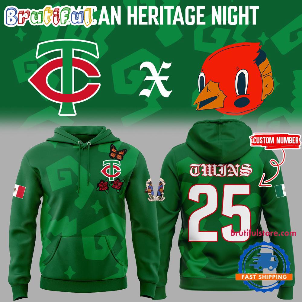 Minnesota Twins Mexican Heritage Night Hoodie Shirt