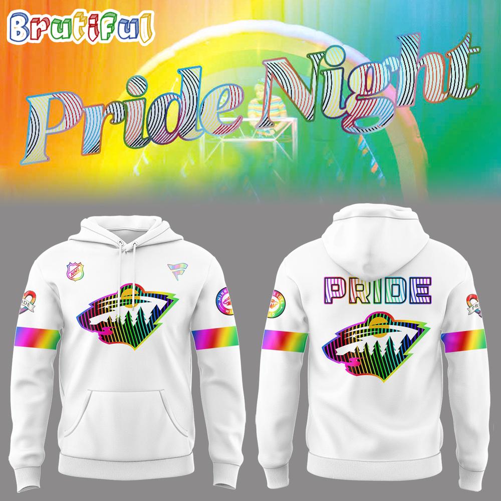 Minnesota Wild Pride Night Limited Edition 2025 Hoodie