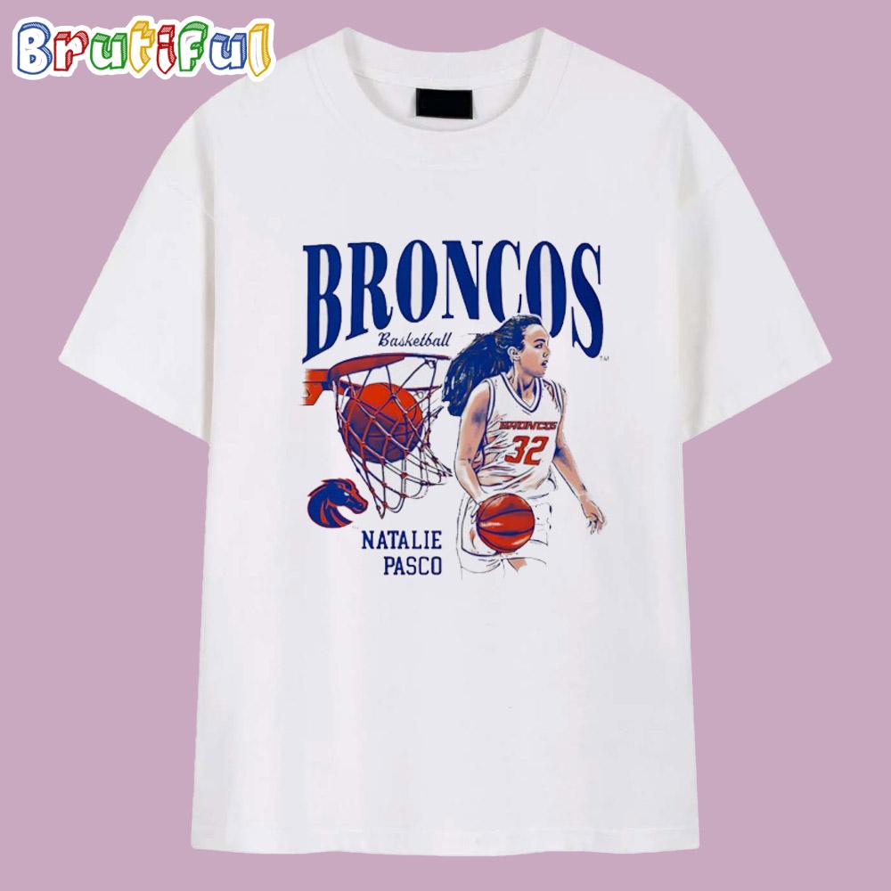 Natalie Pasco Boise State Basketball Cartoon T Shirt