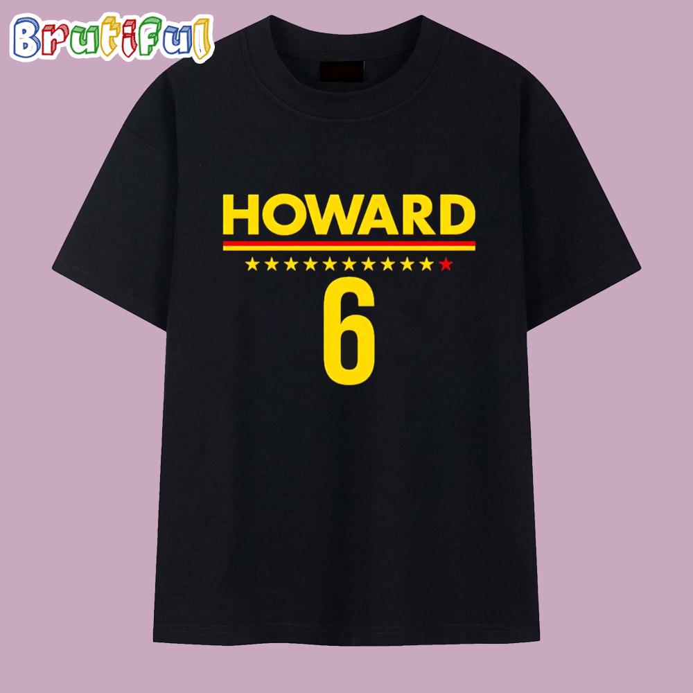 Natasha Howard Number 6 Indiana Fever T Shirt