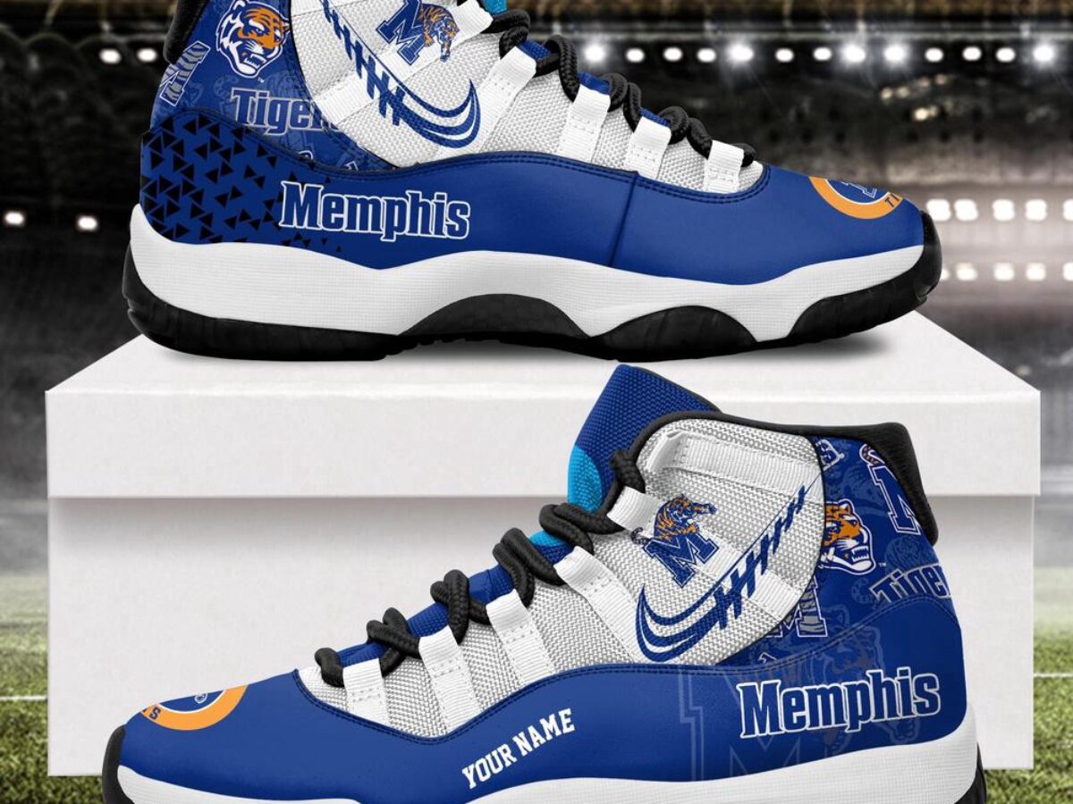 Memphis Tigers Crocs Mens 11 NEW Team‎ Issued Player Exclusive Black Blue PE 25CROAFANGNFLCLSSCPIC_Multi_is main image 4