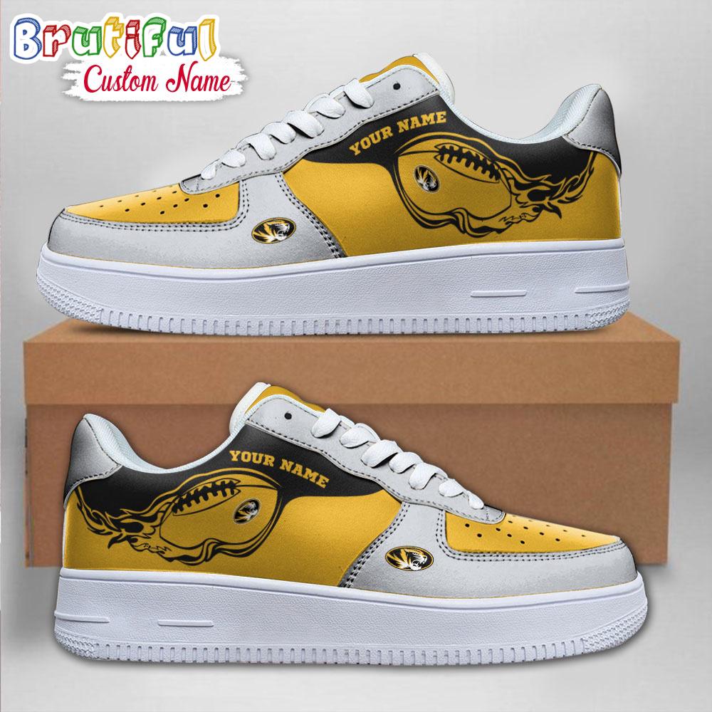 NCAA Missouri Tigers Sporty Air Force 1 Shoes Sneaker