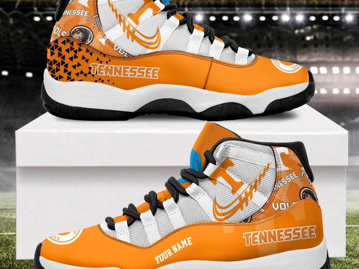 NCAA Tennessee Volunteers Sport Logo Team Personalized Air Jordan