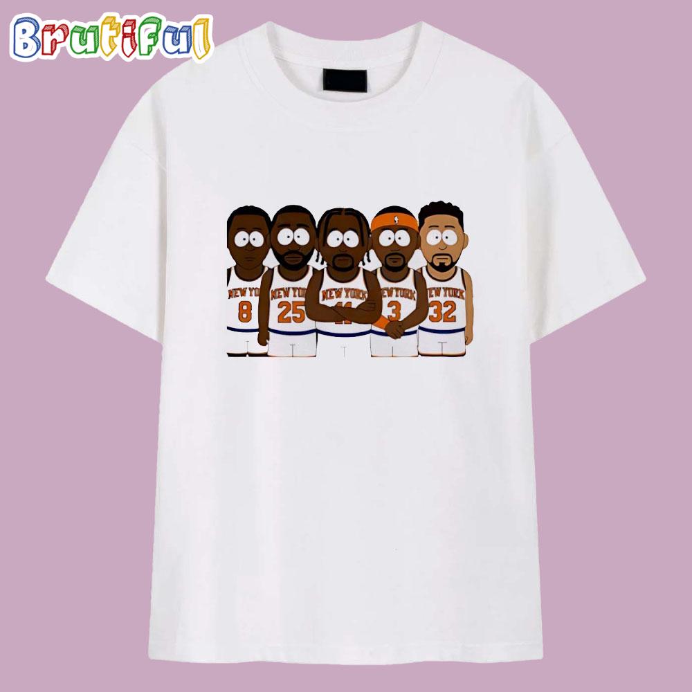 New York Knicks X South Park cartoon T Shirt