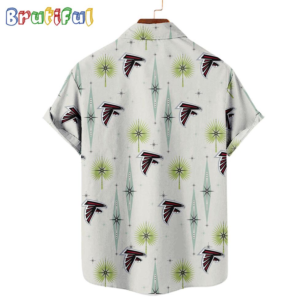 NFL Atlanta Falcons Football Team Logo Funny Aloha Hawaiian Shirt