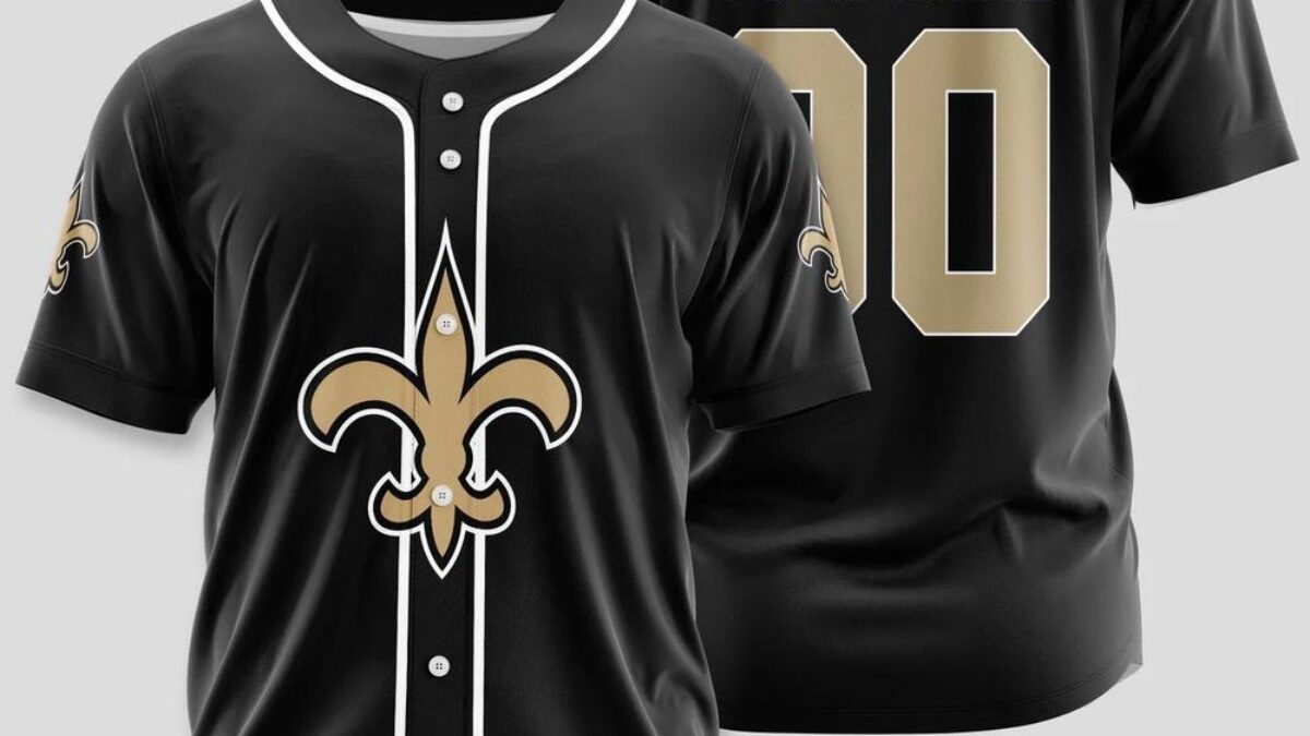 NFL New Orleans Saints Limited Edition Personalized Baseball Jersey