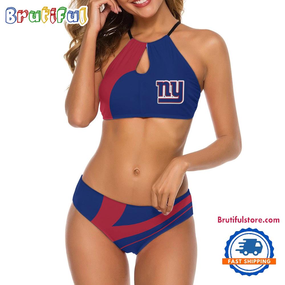 NFL New York Giants Summer Beach Women’s Cami 2 Piece Bikini