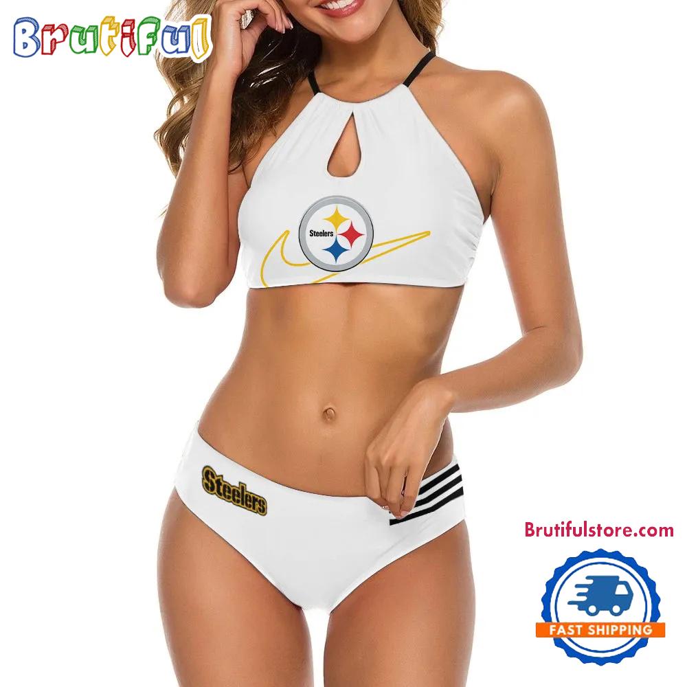 NFL Pittsburgh Steelers Women’s One-piece Bikini Swimsuit