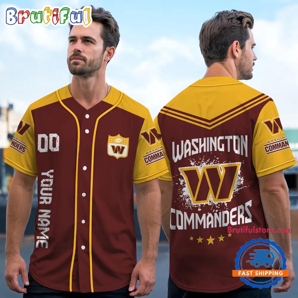 thumbnail image 2 of Washington Commanders 2024 Personalized Name & Number Hoodie – Unisex, Fan Made 2 of 4