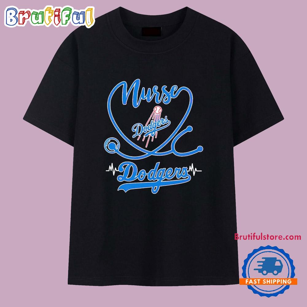 Nurse Los Angeles Dodgers 2025 T Shirt
