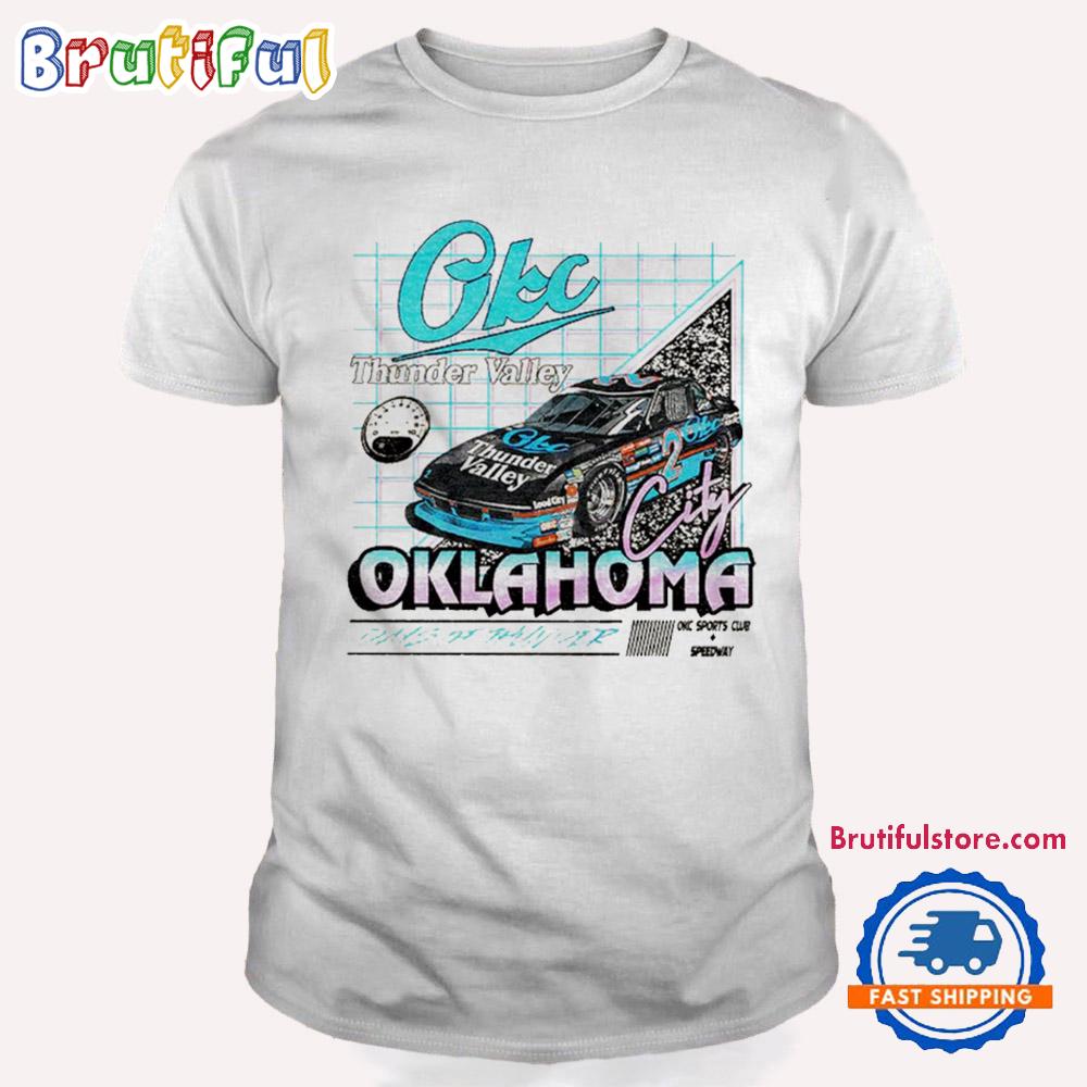 Okc Thunder Alley Oklahoma Days of Thunder T Shirt