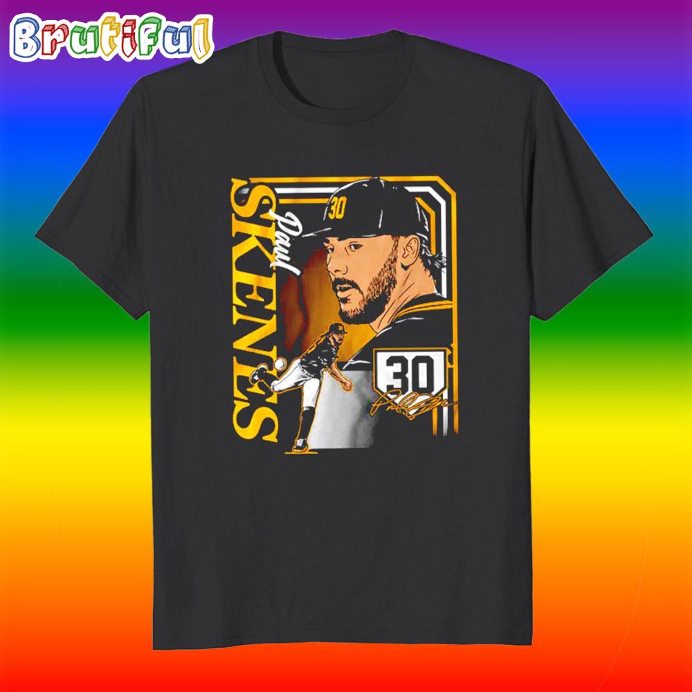 Paul Skenes Pittsburgh Pirates Collage Frame T Shirt