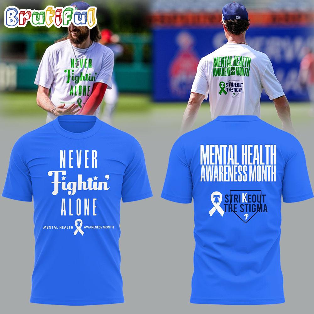 Philadelphia Phillies X Mental Health Awareness Month 2025 Limited Edition T Shirt