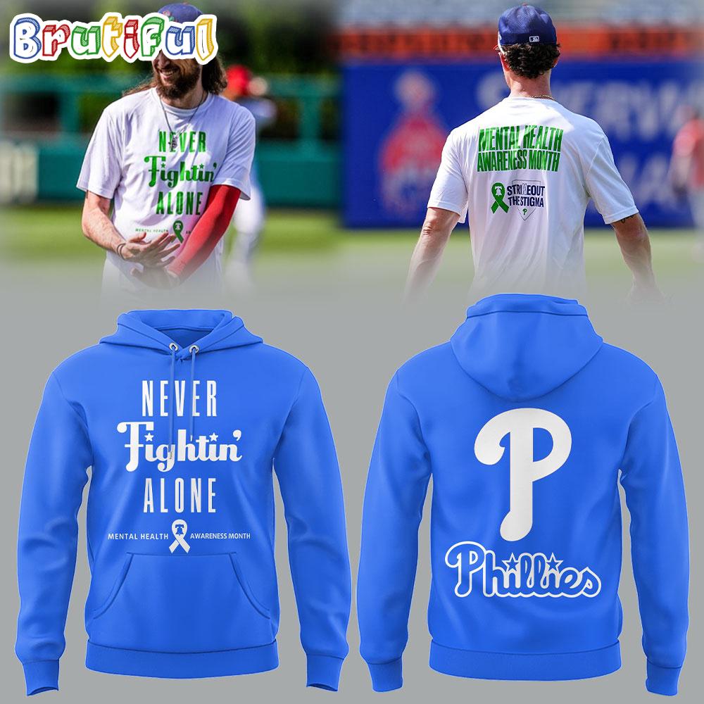 Philadelphia Phillies X Mental Health Awareness Month 2025 New Design Hoodie Shirt