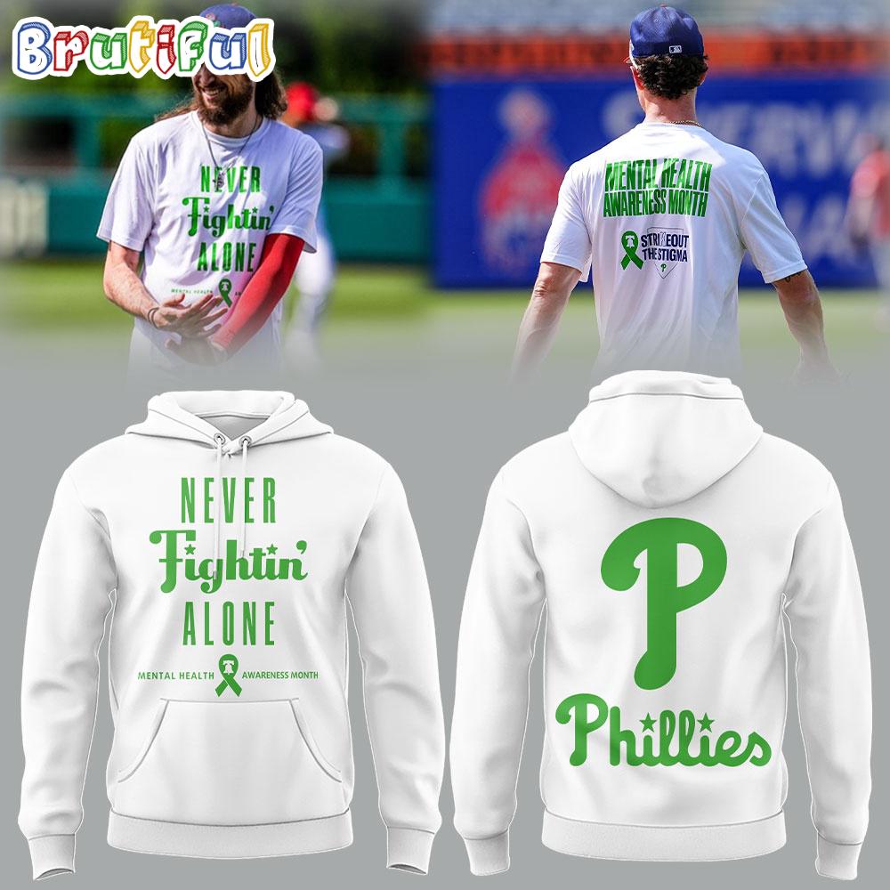 Philadelphia Phillies X Mental Health Awareness Month 2025 Printed 3D Hoodie