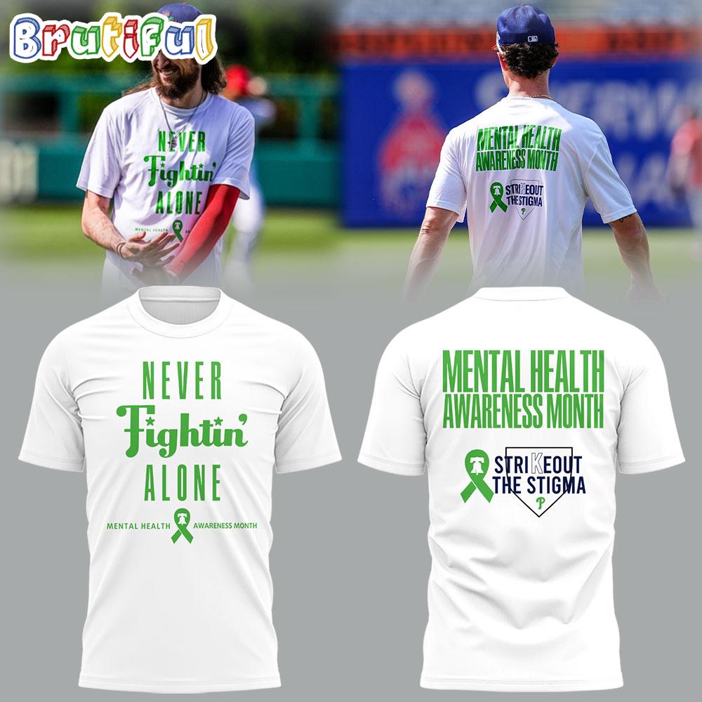 Philadelphia Phillies X Mental Health Awareness Month 2025 T Shirt