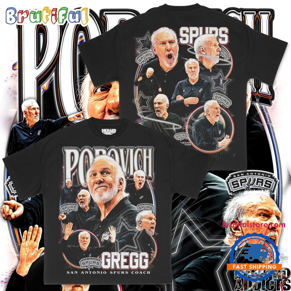 San Antonio Spurs Coach Gregg Popovich Thank You For The Memories Vintage Shirt