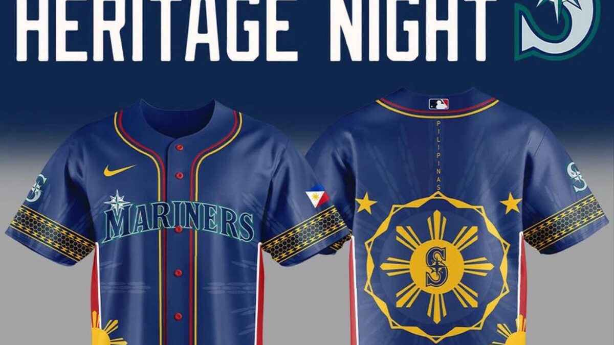 Seattle Mariners Filipino Heritage Night Jersey Shirt