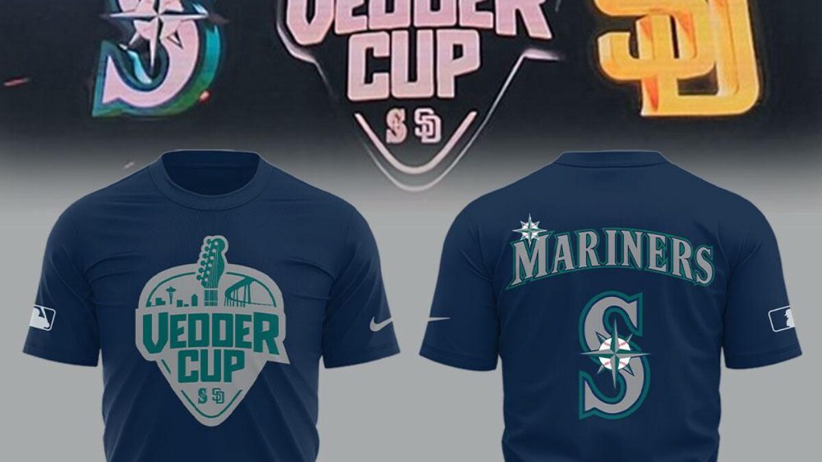 ENHYPEN US限定　SEATTLE MARINERS Tシャツ Mサイズ Seattle Mariners x ENHYPEN logo shirt, hoodie, sweater, long