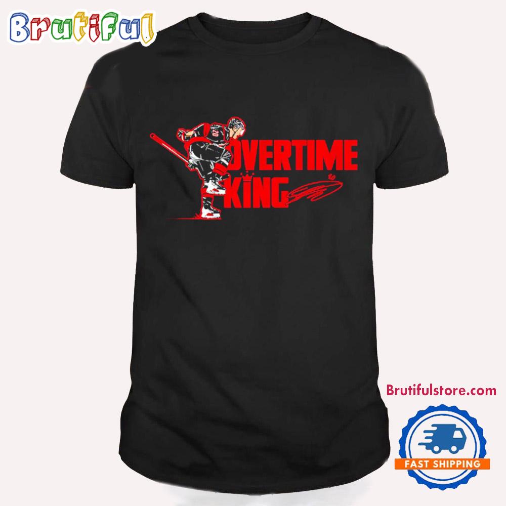 Sebastian Aho Overtime King Carolina Hurricanes Signature T Shirt