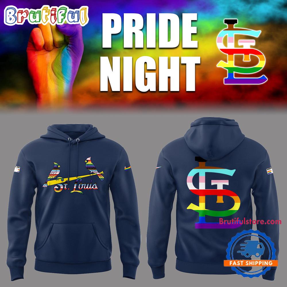 St. Louis Cardinals x LGBT Pride Night 3D Print Hoodie