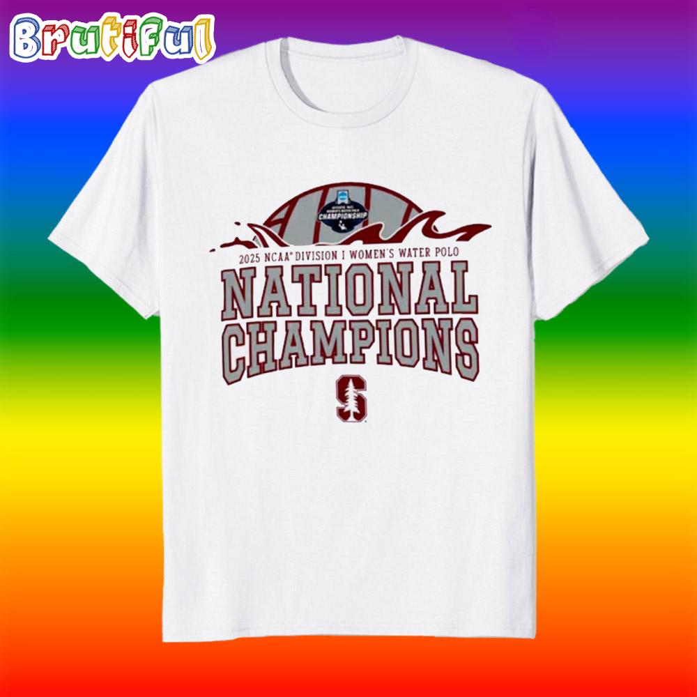Stanford Cardinal 2025 NCAA Women’s Water Polo National Champions T Shirt