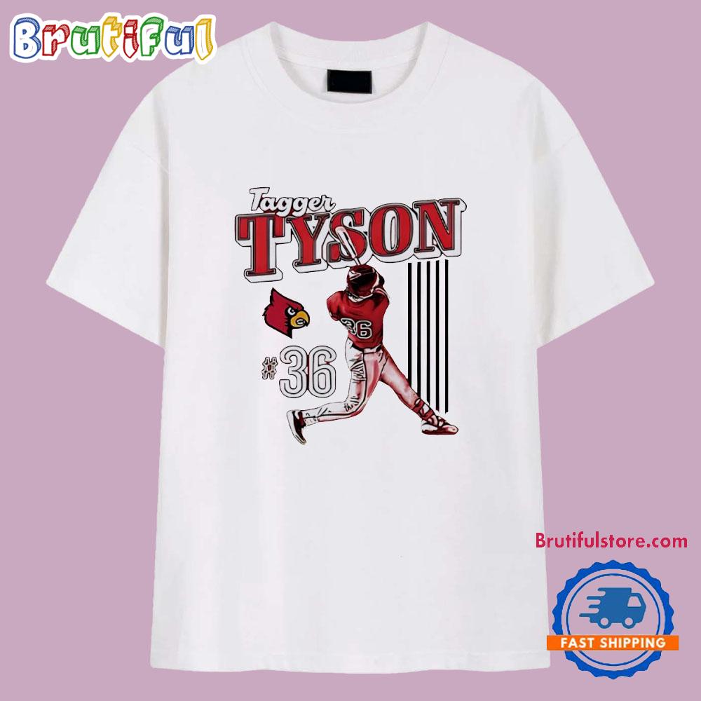Tagger Tyson #36 Louisville Cardinals T Shirt